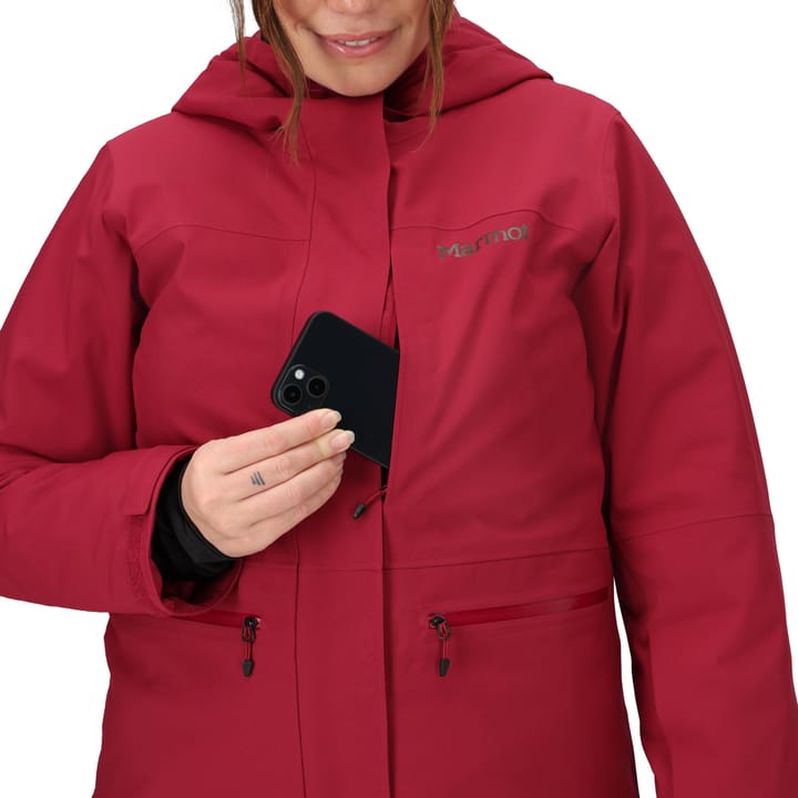 Marmot Women's Refuge Insulated Jacket Red Mulberry Marmot