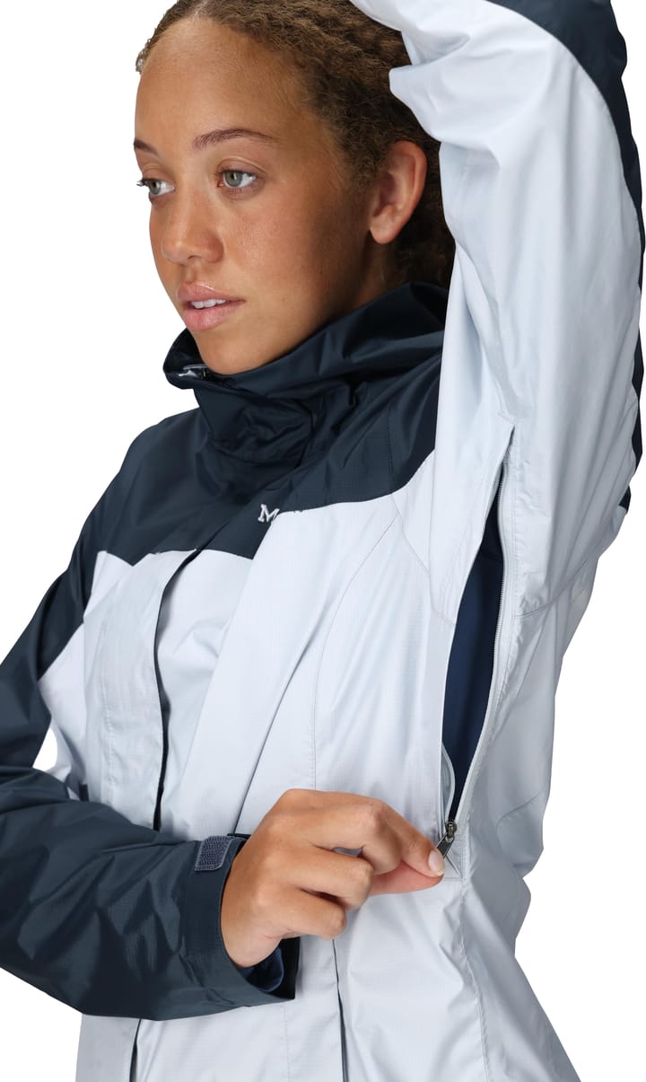 Marmot Women's Precip Eco Jacket Thunderhead/vapor Marmot
