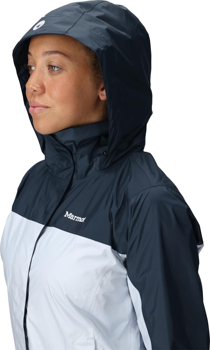 Marmot Women's Precip Eco Jacket Thunderhead/vapor Marmot