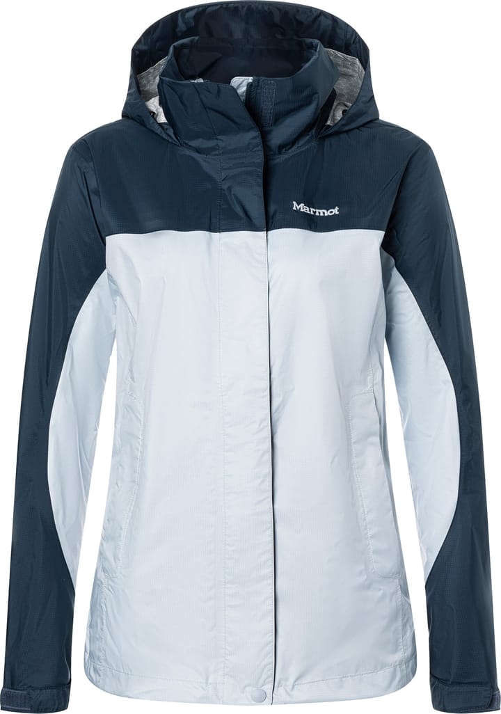 Marmot Women's Precip Eco Jacket Thunderhead/vapor Marmot