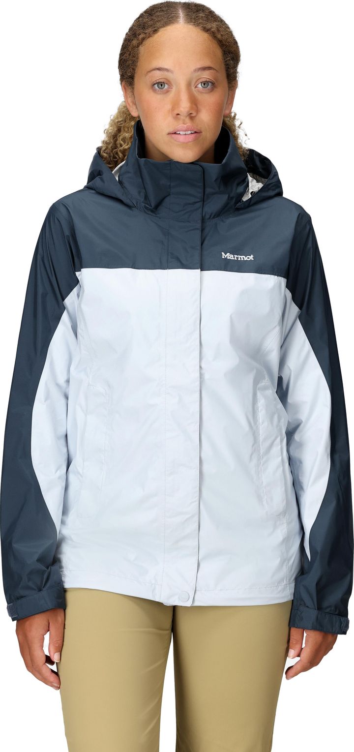 Marmot Women's Precip Eco Jacket Thunderhead/vapor Marmot