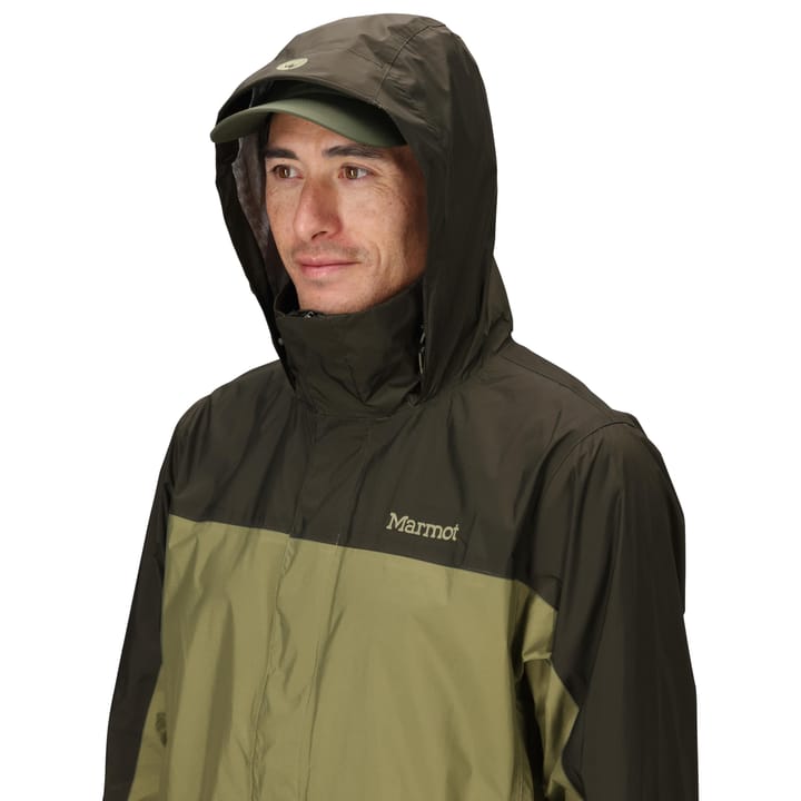 Marmot Men's Precip Eco Jacket Rosin Green/olive Grove Marmot