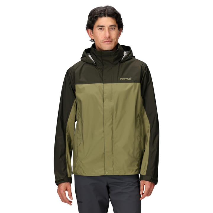 Marmot Men's Precip Eco Jacket Rosin Green/olive Grove Marmot