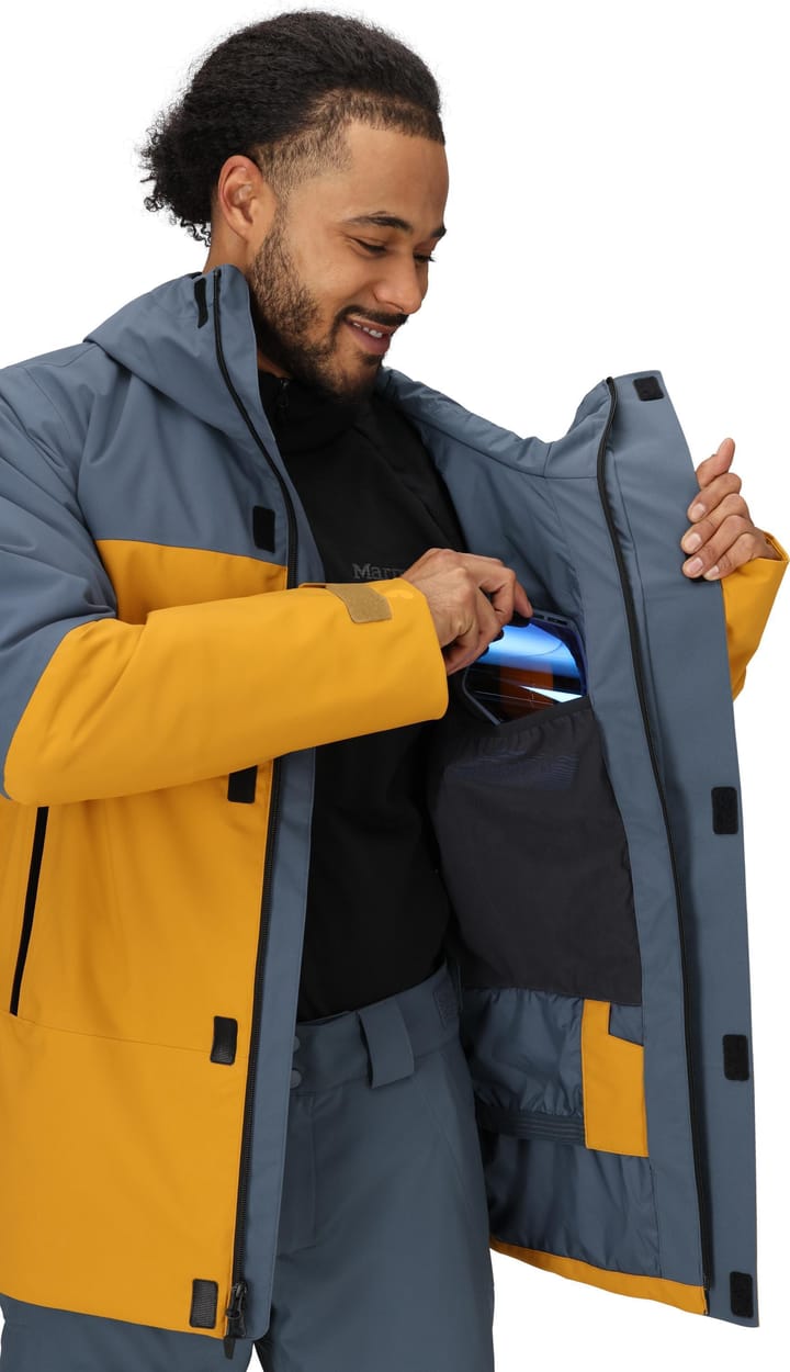 Marmot Men's Elevation Jacket Thunderhead/Honey Glaze Marmot