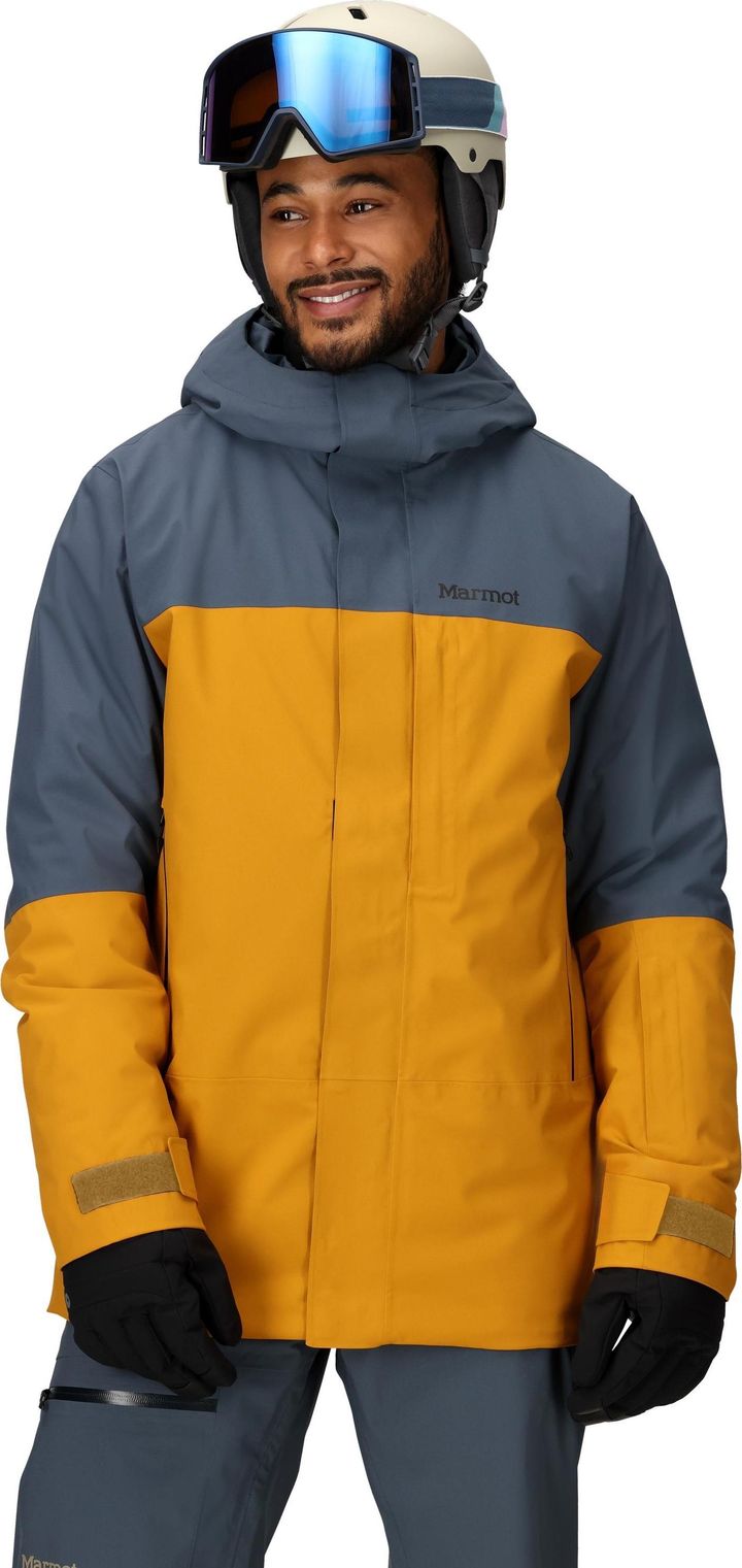 Marmot Men's Elevation Jacket Thunderhead/Honey Glaze Marmot