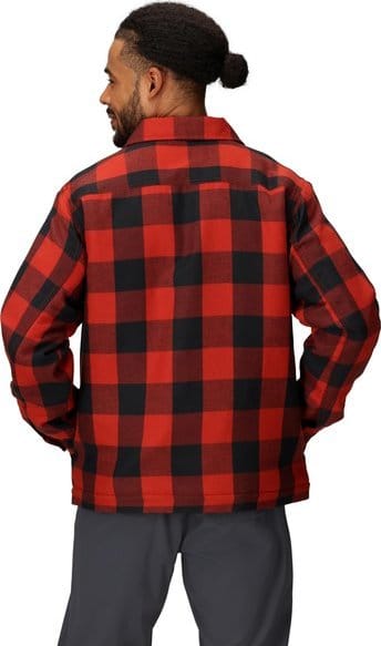 Marmot Men's Ridgefield Sherpa Flannel Shirt Jacket Sumac Marmot