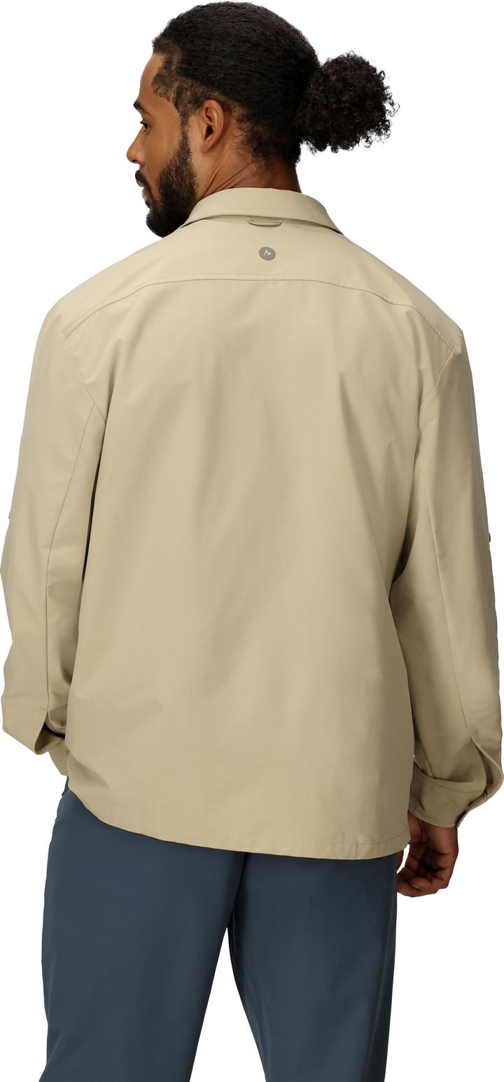 Marmot Men's Airexchange Upf 40 Overshirt Chinchilla Marmot