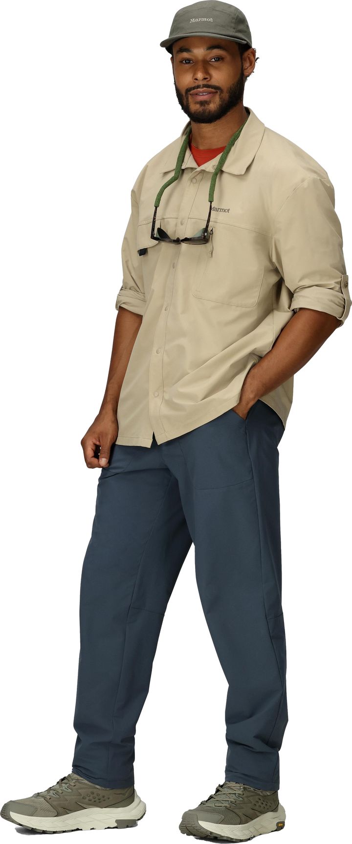 Marmot Men's Airexchange Upf 40 Overshirt Chinchilla Marmot