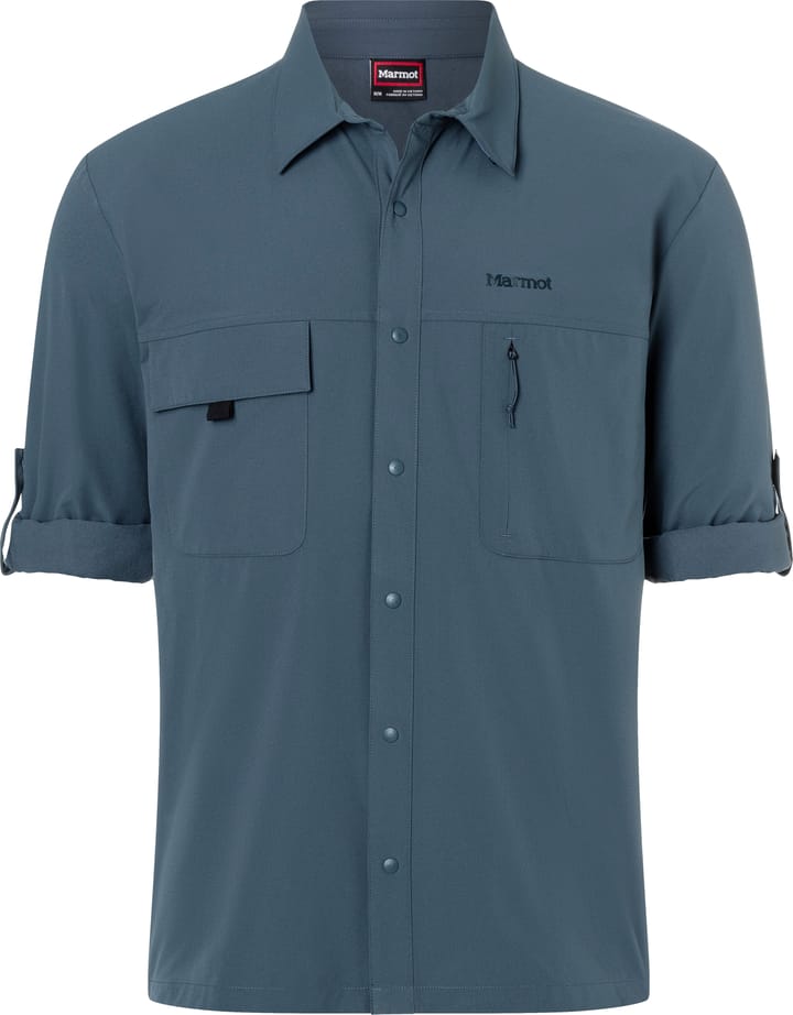 Marmot Men's Airexchange Upf 40 Overshirt Thunderhead Marmot