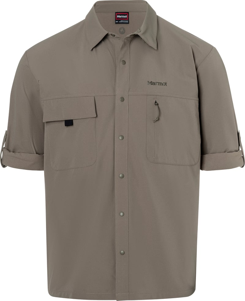 マーモット Marmot AirExchange SolarShield Overshirt レディース シャツ トップス Claystone m16047-24377-g01-b061925f5d.