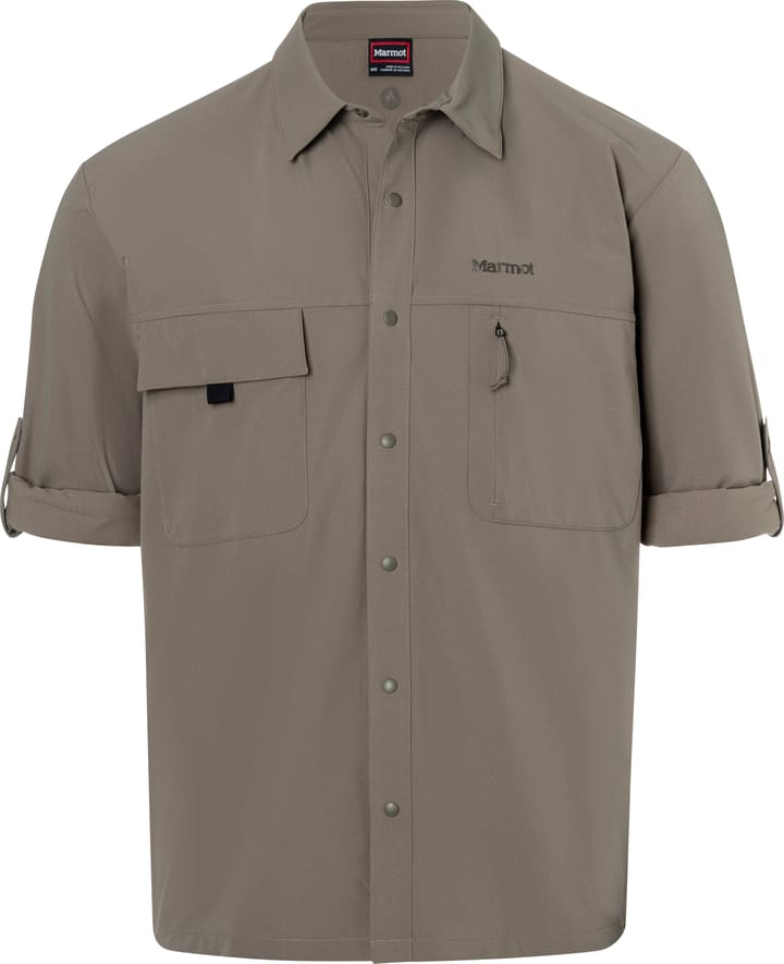 Marmot Men's Airexchange Upf 40 Overshirt Claystone Marmot