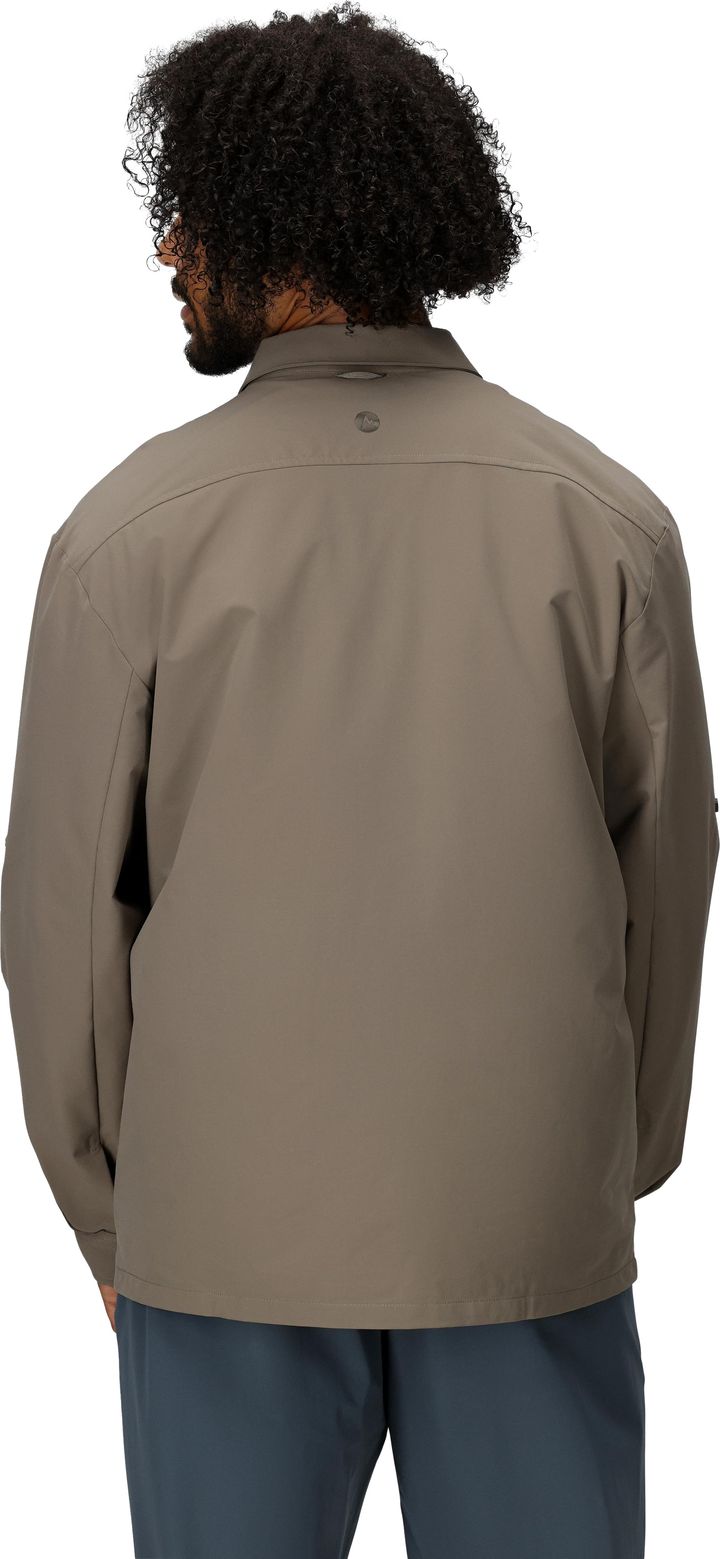 Marmot Men's Airexchange Upf 40 Overshirt Claystone Marmot