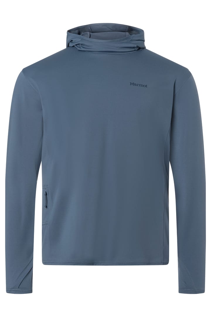 Marmot Men's Airexchange Upf 50 Hoody Thunderhead Marmot