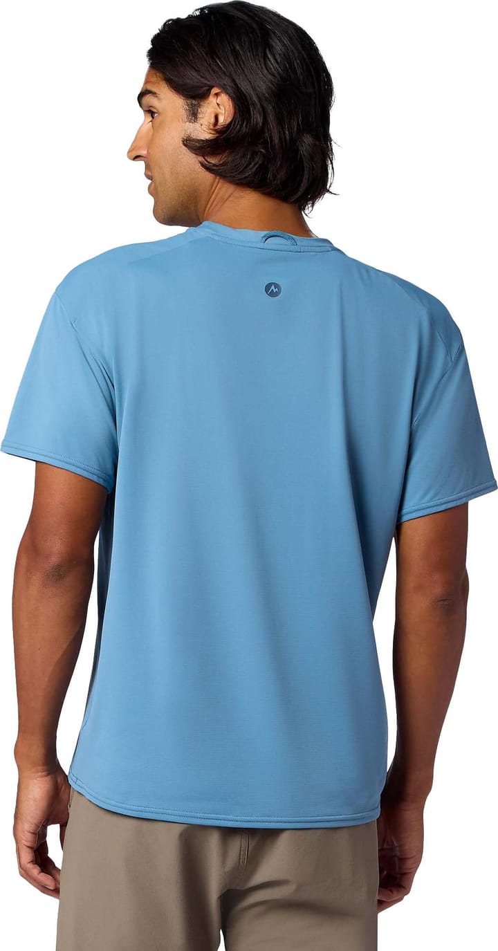 Marmot Men's Airexchange Upf 50 Crew Ss Summer Storm Marmot