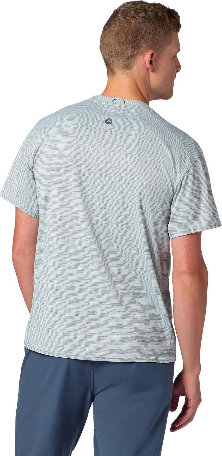 Marmot Men's Airexchange Upf 50 Crew Ss Boulder Crack Frequency Marmot