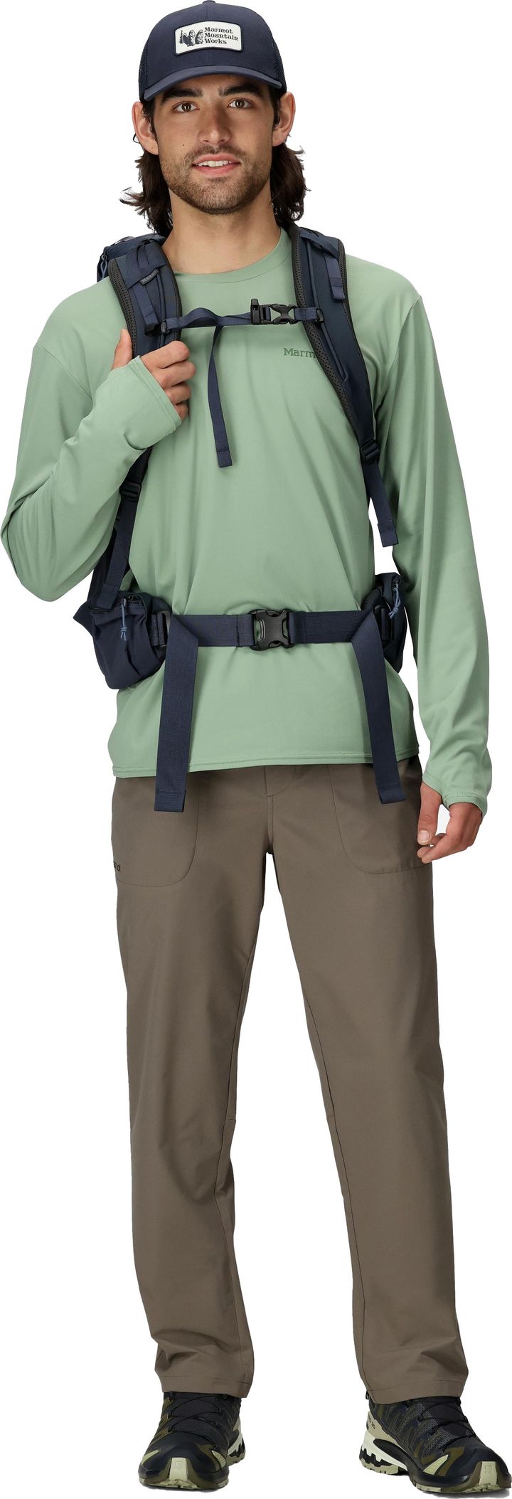 Marmot Men's Airexchange Upf 40 Pant Claystone Marmot