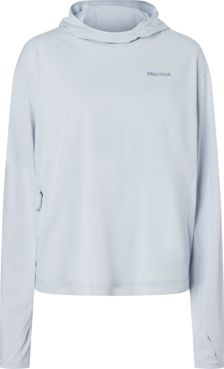 Marmot Women's Airexchange Upf 50 Hoody Vapor Marmot Marmot Women's Airexchange Upf 50 Hoody Vapor Marmot