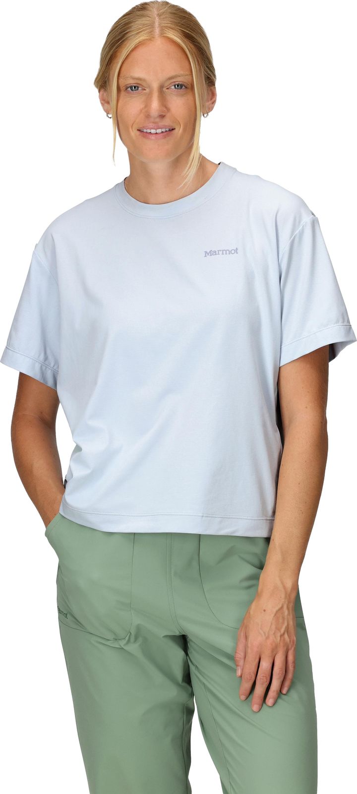 Marmot Women's Airexchange Upf 50 Crew Ss Vapor Marmot Marmot Women's Airexchange Upf 50 Crew Ss Vapor Marmot