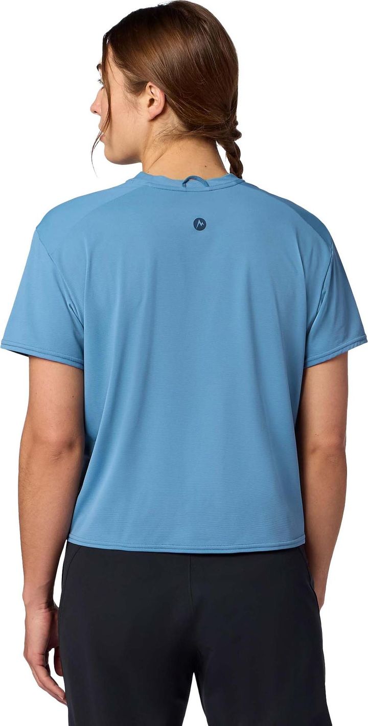 Marmot Women's Airexchange Upf 50 Crew Ss Summer Storm Marmot