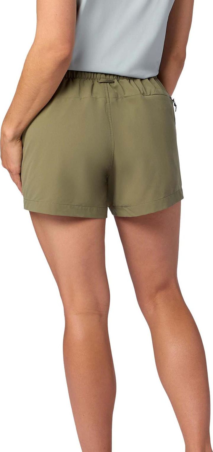 Marmot Women's Airexchange Upf 40 Short 4" Olive Grove Marmot