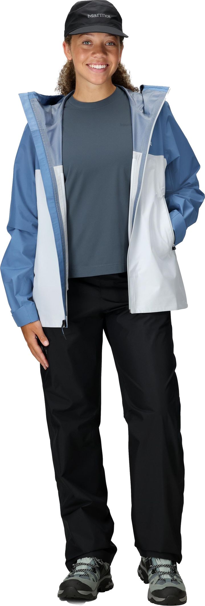 Marmot Women's Minimalist Pertex Jacket Rain Cloud/vapor Marmot
