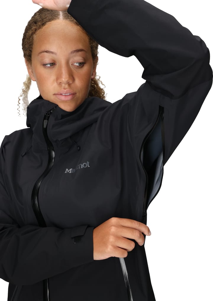 Marmot Women's Seeker Goretex Jacket Black Marmot