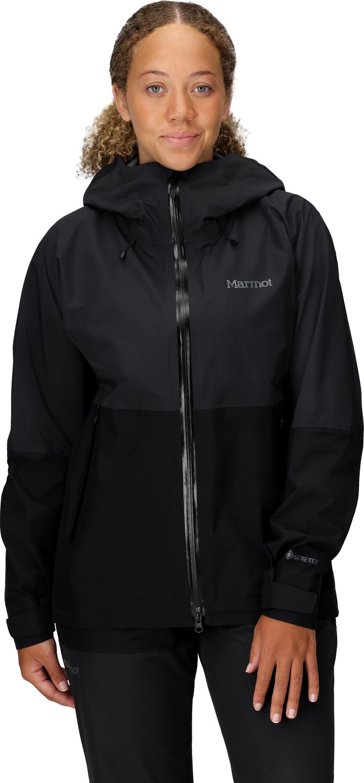 Marmot Women's Seeker Goretex Jacket Black Marmot