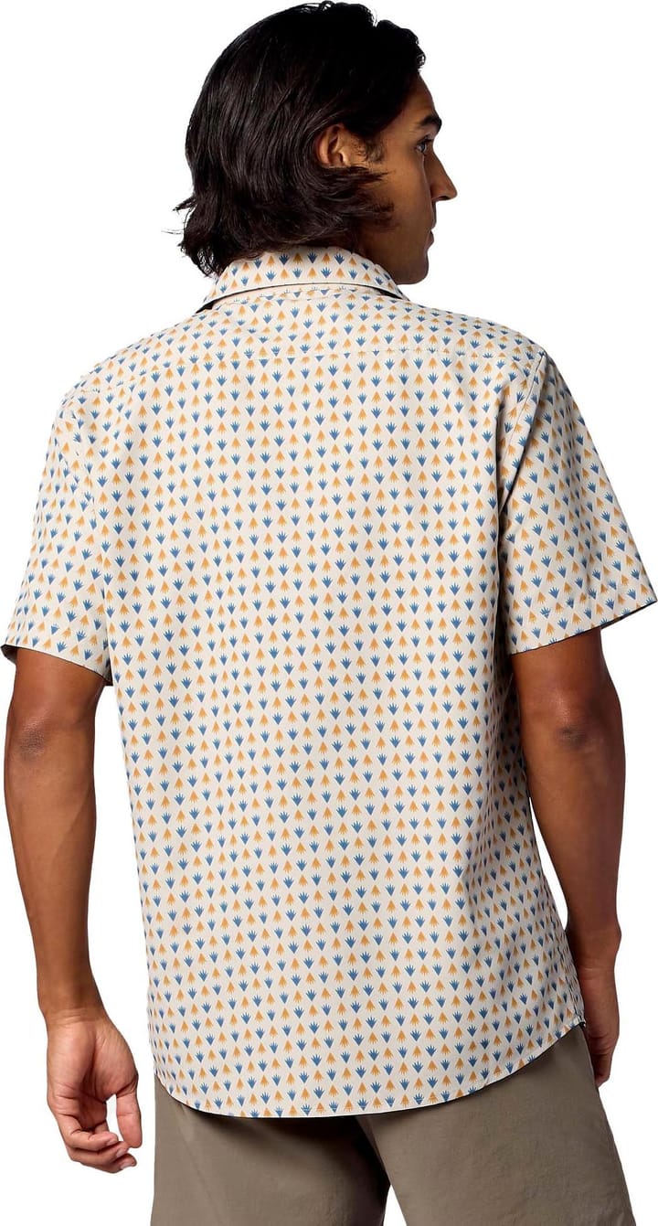 Marmot Men's Airexchange Upf 40 ShortSleeve Shirt Birch Bark Multi Sprout Marmot
