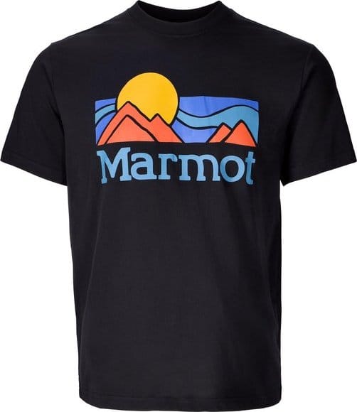 Marmot Men's Coastal Tee SS Black Marmot