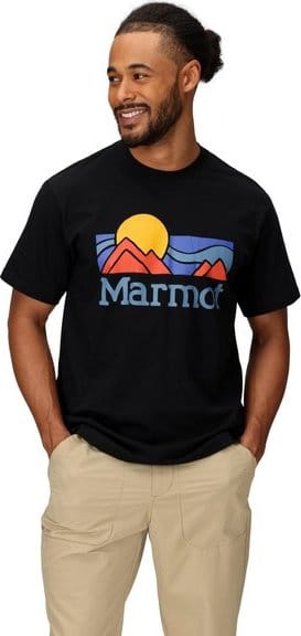 Marmot Men's Coastal Tee SS Black Marmot
