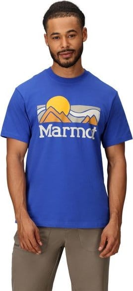 Marmot Men's Coastal Tee SS Oxide Blue Marmot