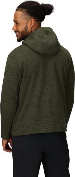 Marmot Men's Drop Line Full Zip Hoody Nori Heather Marmot