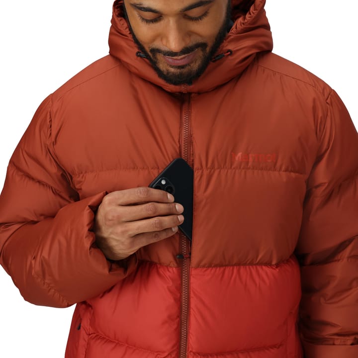 Marmot Men's Guides Down Hoody Pecan/Sumac Marmot