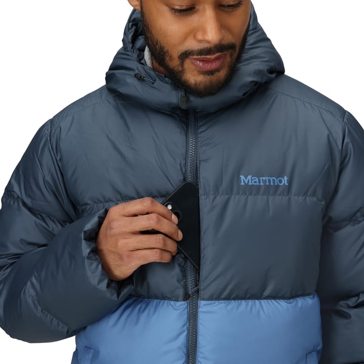 Marmot Men's Guides Down Hoody Thunderhead/Rain Cloud Marmot