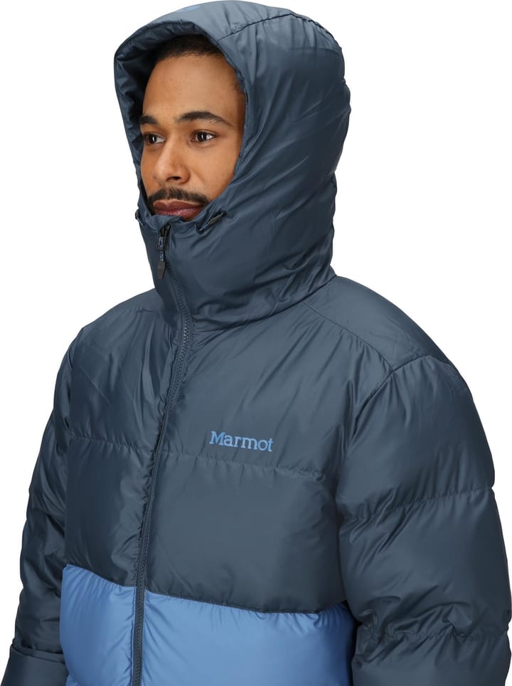Marmot Men's Guides Down Hoody Thunderhead/Rain Cloud Marmot