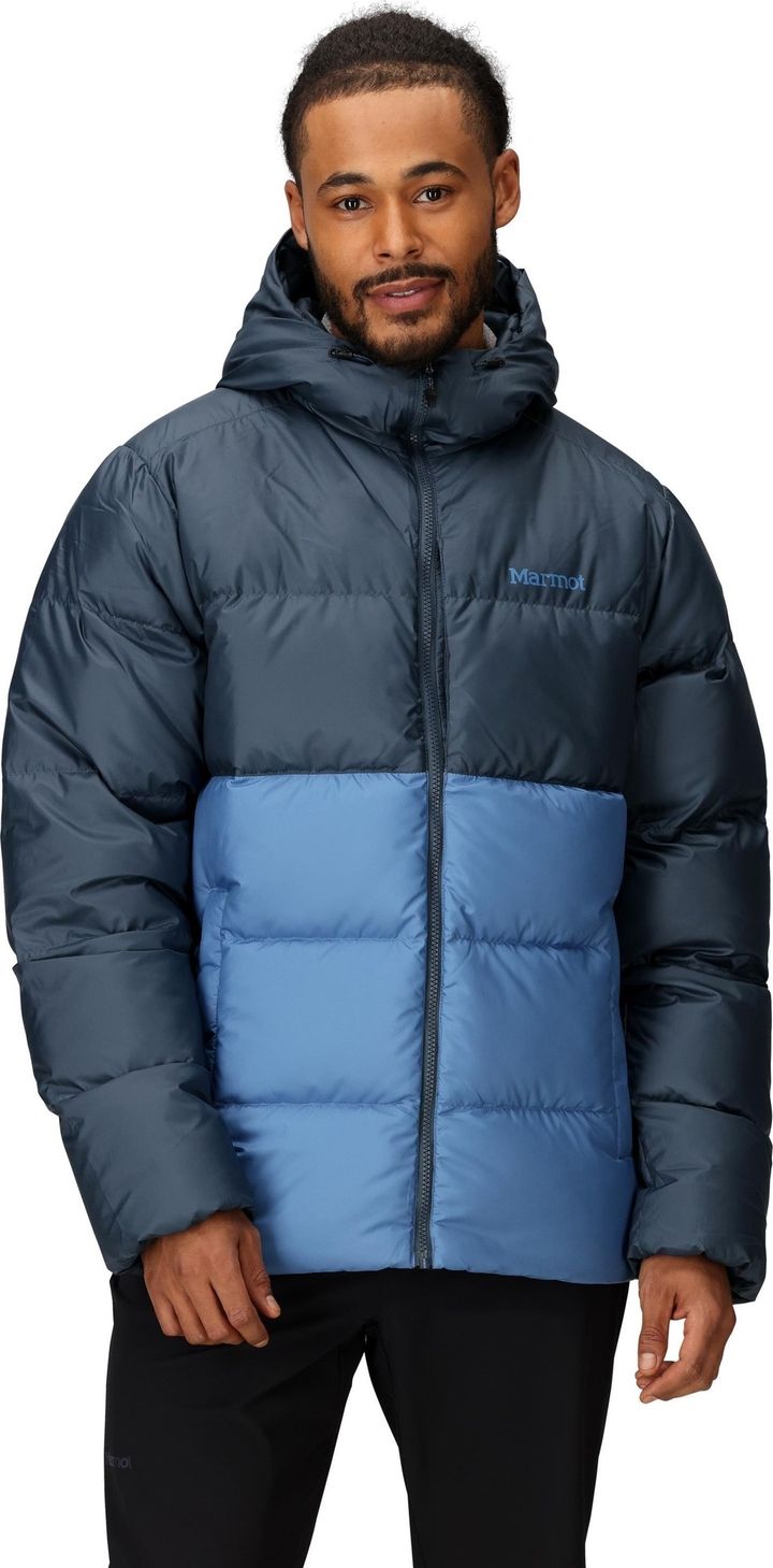 Marmot Men's Guides Down Hoody Thunderhead/Rain Cloud Marmot