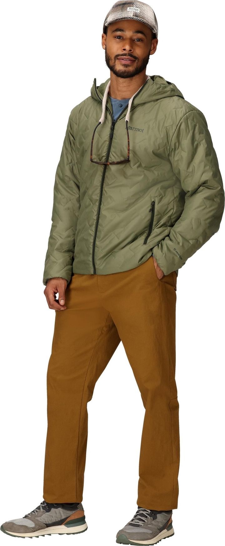 Marmot Men's MonoQuilt Hoody Olive Grove Marmot