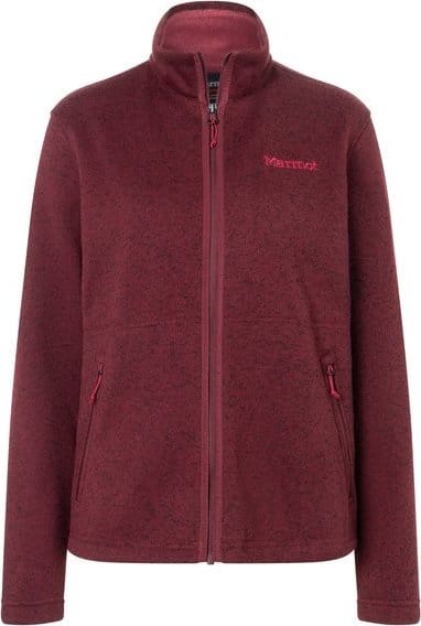 Marmot Wm'S Drop Line Jacket Acai Berry Heather Marmot