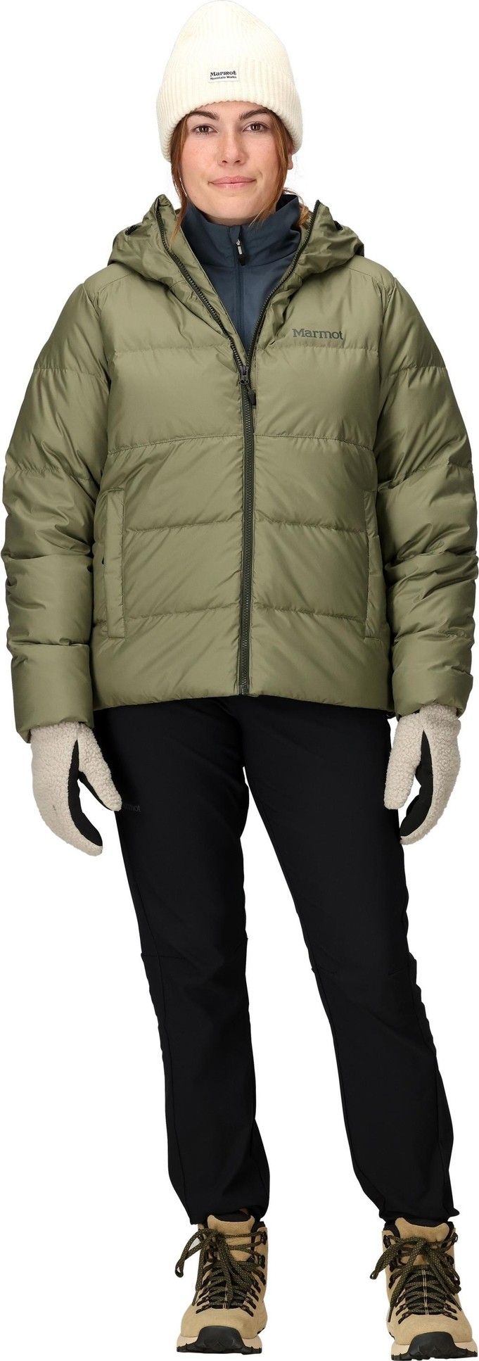 Marmot Women's Guides Down Hoody Olive Grove Marmot