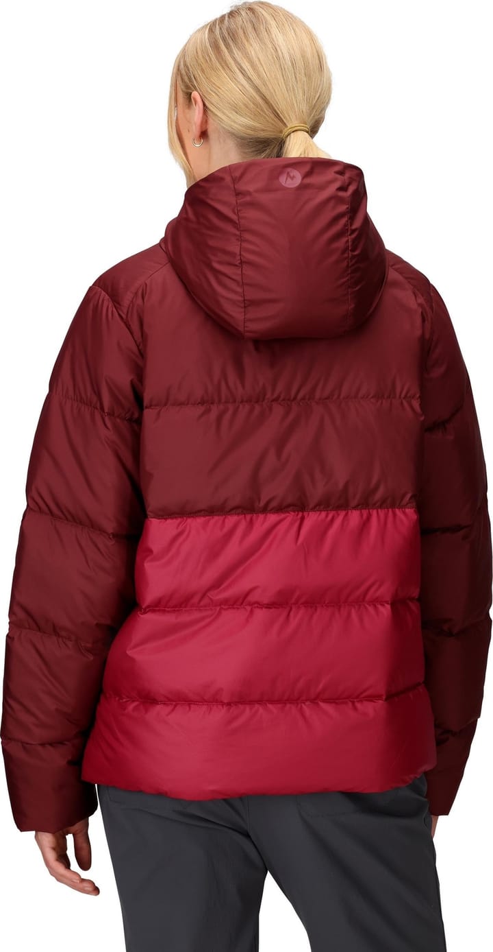Marmot Women's Guides Down Hoody Acai Berry/Red Mulberry Marmot