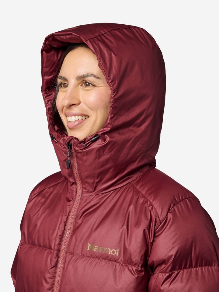 Marmot Women's Guides Down Hoody Oxblood/praline Marmot