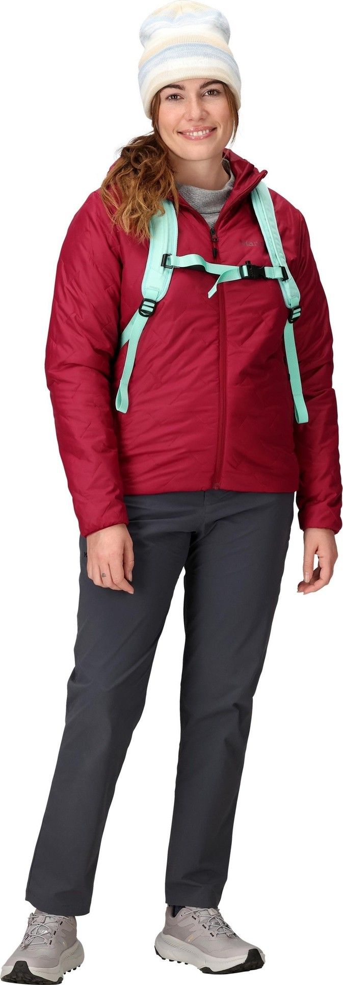 Marmot Women's MonoQuilt Hoody Red Mulberry Marmot