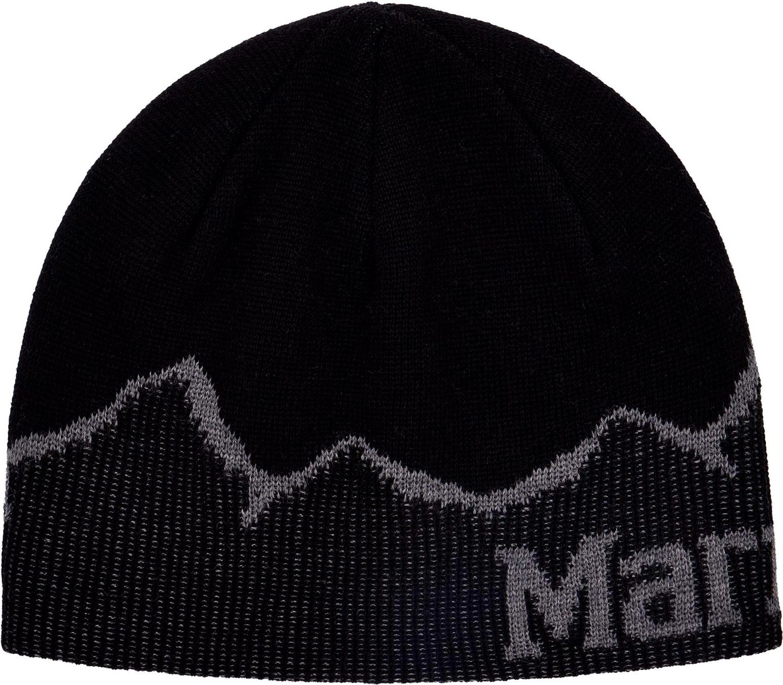 Marmot Mountainscape Wool Beanie Black