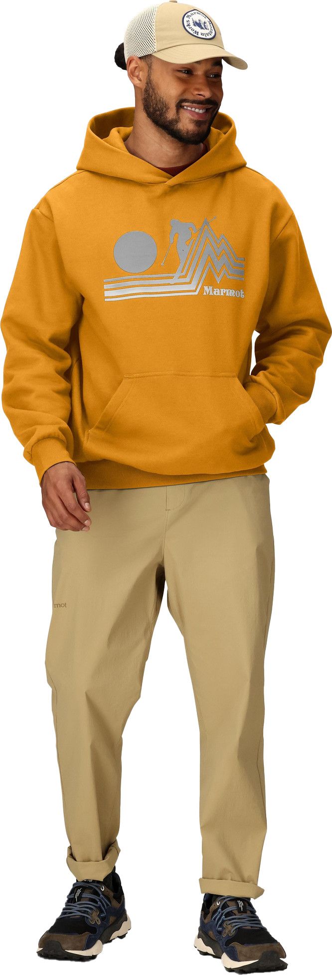 Marmot Men's Retro Skiier Hoody Honey Glaze Marmot Marmot Men's Retro Skiier Hoody Honey Glaze Marmot