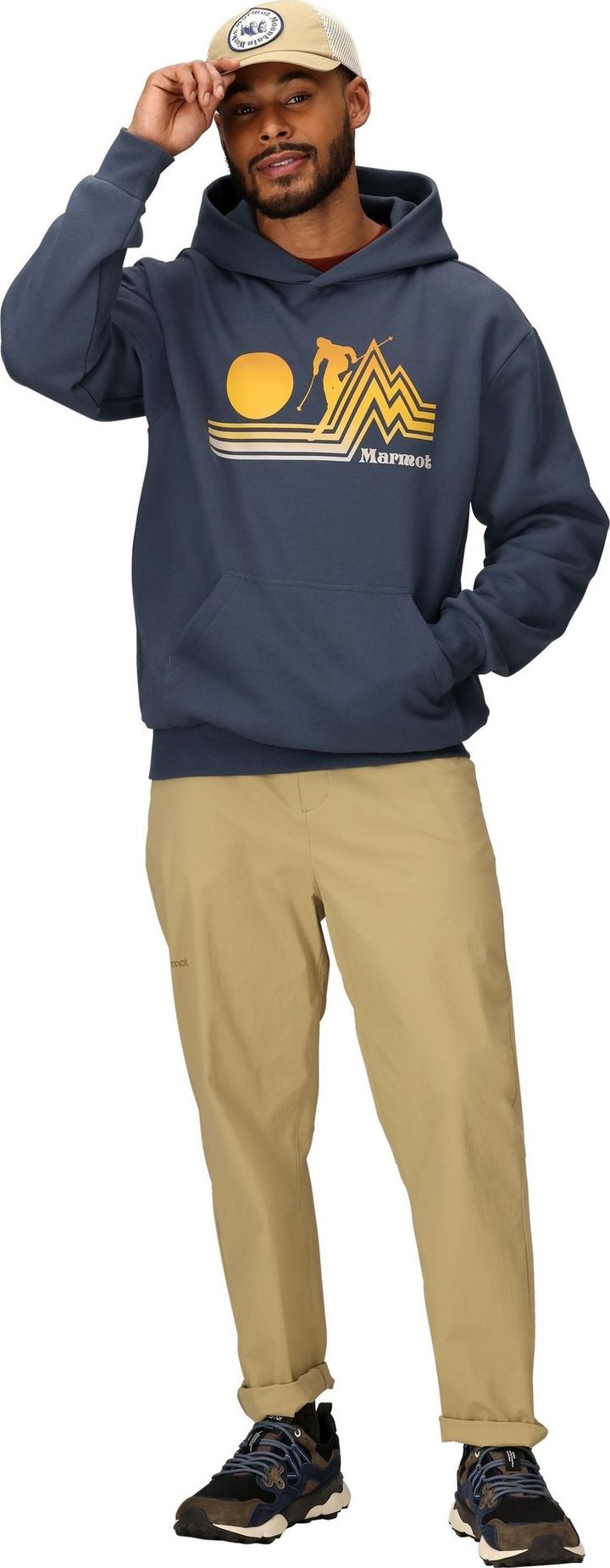 Marmot Men's Retro Skiier Hoody Thunderhead Marmot