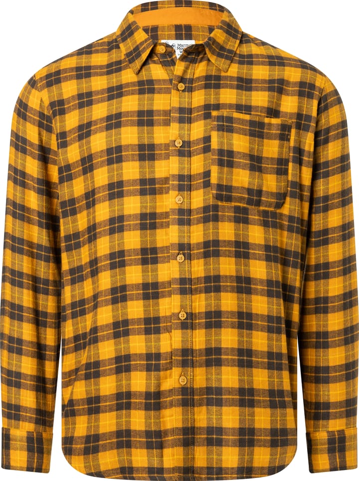Marmot Men's Rush Creek Lightweight Flannel LS Honey Glaze Marmot