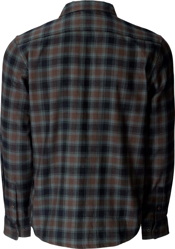 Marmot Rush Creek Lightweight Flannel Ls Hickory Nut Plaid Marmot
