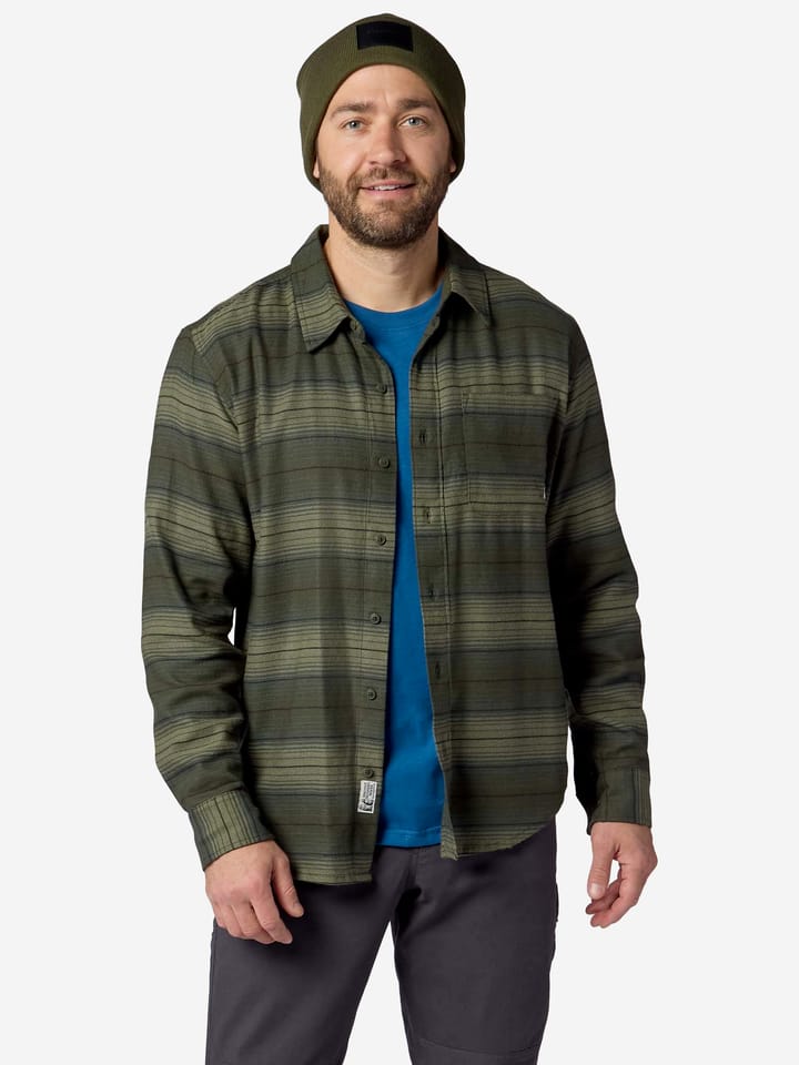 Marmot Rush Creek Lightweight Flannel Ls Nori Stripe Marmot