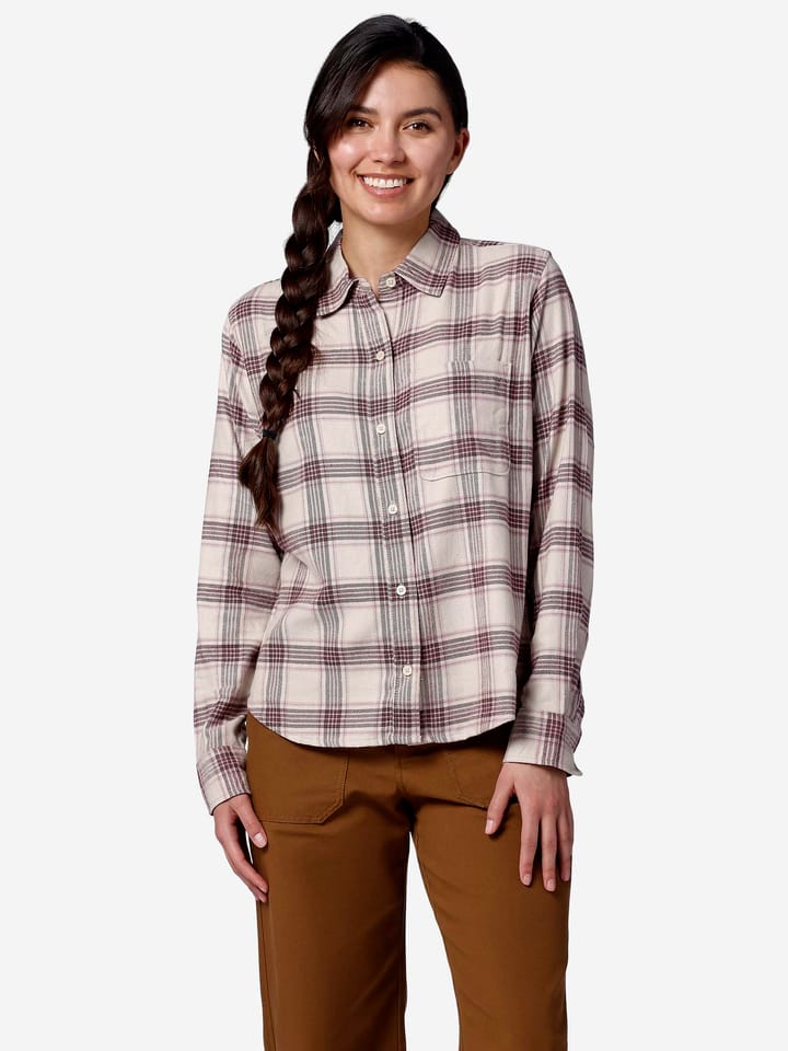Marmot Women's Rush Creek Lightweight Flannel Ls Sugar Plum Plaid Marmot