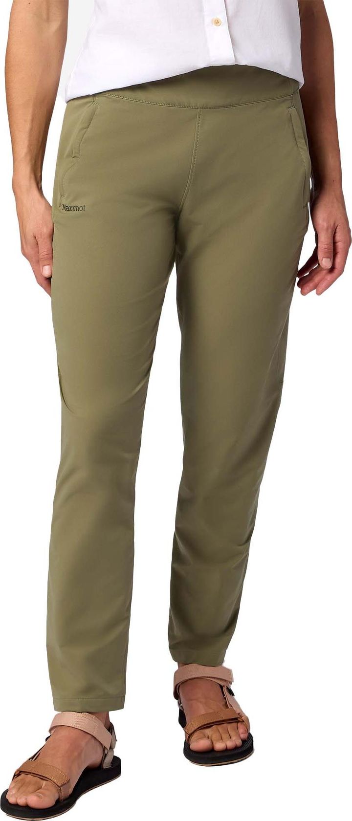 Marmot Women's Airexchange Hybrid Pant Olive Grove Marmot